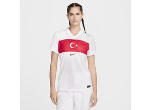 Türkei 2024/25 Stadium Home Nike Replica Fußballtrikot mit Dri-FIT-Technologie (Damen) - Weiß