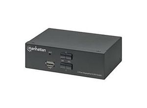 Manhattan - KVM-/Audio-/USB-Switch - 2 Anschlüsse