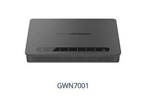 Grandstream GWN7000 Series GWN7001 - Router Switch mit 6 Ports - 1GbE - wandmontierbar