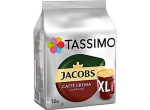 Tassimo Kaffeedisc Jacobs Caffe Crema Classico XL, 16 Stück