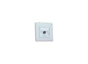 Metz BTR IT CONNECT E-DAT modul 8(8) UP - Anschlussdose, Unterputz - CAT 6 - RJ-45 - Pure White, RAL 9010