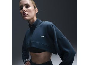 Nike Pro Fleece-Oberteil (Damen) - Blau