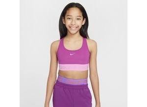 Nike Pro Swoosh Sport-BH für Mädchen - Lila