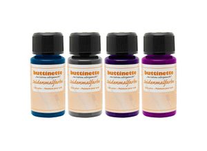 buttinette Seidenmalfarben ""Trend"", 4x 50 ml