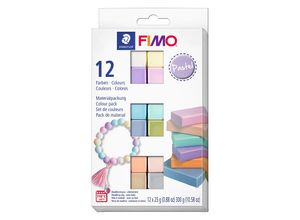 Staedtler Fimo-Soft ""Pastellfarben-Set"", 12 Farben