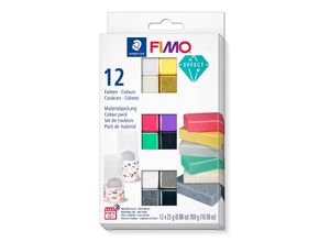 Staedtler Fimo ""Effectfarben-Set"", 12 Farben