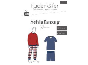 Fadenkäfer Schnitt ""Schlafanzug"" für Herren