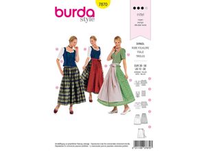 burda Schnitt 7870 ""Dirndl""