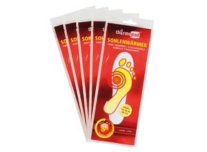 buttinette Thermopad Sohlenwärmer, 5 Paar