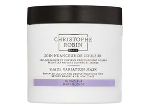 Christophe Robin - Shade Variation Mask - Blond Pur Haarmaske - colorist Shade Variatn Baby Blond 250ml