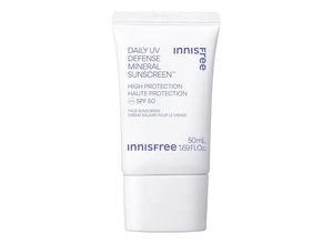 Innisfree - Mineralische Sonnencreme Fürs Gesicht Für Den Alltag Spf 50 - Uva- / Uvb-schutz - sunscreens Minéral Quotidien 50ml