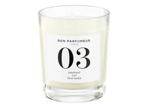 Bon Parfumeur - Candle 03 - Patchouli, Leather, Tonka Bean - Kerze - 003 Candle N03 (180g)