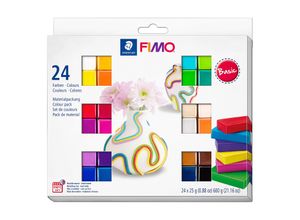 Staedtler Fimo-Soft ""Basisfarben-Set"", 24 Farben