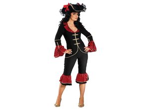 buttinette Piratenkostüm ""Black Pirate"" für Damen