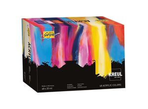 Kreul Künstler-Acrylfarben, 48x 20 ml