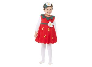 buttinette Erdbeerkleid für Kinder