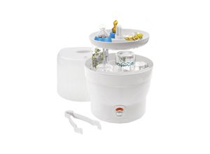 H&H Hartig Und Helling H+H BS 29w Babyflaschen Sterilisator für 6 Flaschen, Weiß