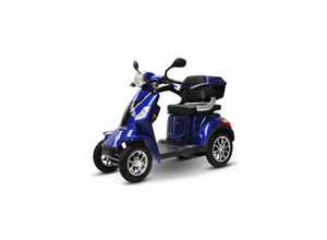 ECO ENGEL 510 E-Scooter 4 Räder 25 km/h Seniorenmobil, Blau - versch. Farben