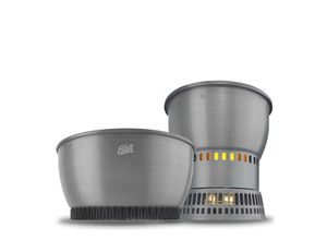ESBIT Spiritus Kochset Campingkocher Outdoor Topf Kocher Set Wärmetauscher Alu