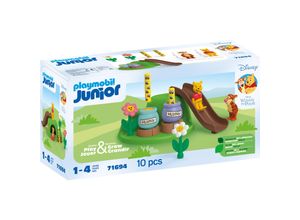 PLAYMOBIL Konstruktionsspielzeug Junior & Disney: Winnies & Tiggers Bienengarten