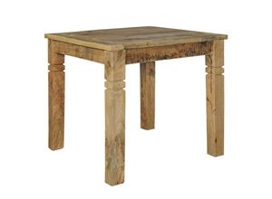 FineBuy Esszimmertisch RUSTI 80 x 80 x 76cm Esstisch Massivholz Küchentisch Holz