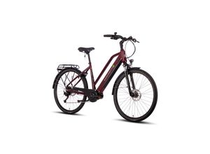 SAXONETTE Deluxe Sport Lady Gang Trekking E-Bike Scheibenbremsen