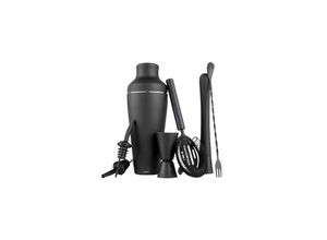 Cocktail-Shaker-Set - Mattschwarz