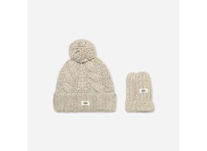 UGG Australia UGG® Strickset für Kleinkinder in Light Grey, Größe O/S