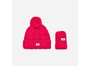 UGG Australia UGG® Strickset für Kleinkinder in Cerise, Größe O/S