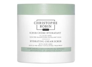 Christophe Robin - Aloe Vera Feuchtigkeitsspendendes Creme Scrub - Kopfhautpflege - hydrating Cream Scrub 250ml