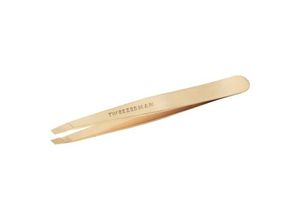 Tweezerman - Schräge Pinzette - tweezer Slant Champagne