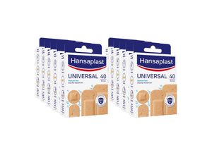 Hansaplast Pflaster Universal Strips 40 Stück, 10er Pack