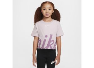 Nike bequemes T-Shirt mit Grafik (jüngere Kinder) - Lila