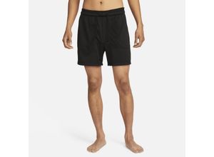 Nike Yoga Dri-FIT-Shorts ohne Futter für Herren (ca. 12,5 cm) - Schwarz