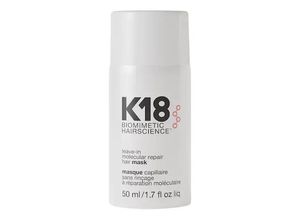 K18 - Leave-in Molecular Repair Hair Mask - Pflege Für Geschädigtes Haar - Reisegröße - 50ml