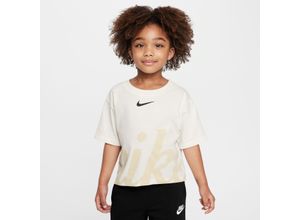 Nike bequemes T-Shirt mit Grafik (jüngere Kinder) - Weiß