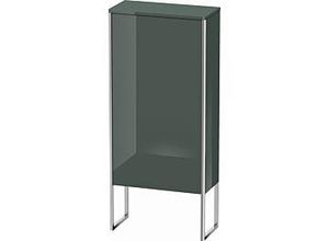 Duravit XSquare Halbhochschrank XS1304R3838 50x88x23,6cm, Tür rechts, stehend, Dolomiti Grey hochglanz