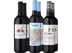 6er-Probierpaket »Mediterraner Rotwein-Genuss«