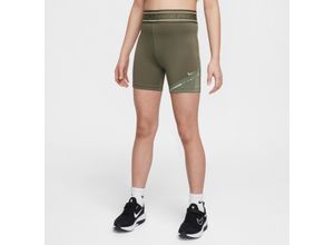 Nike Pro Dri-FIT Shorts (ca. 8 cm) (Mädchen) - Grün