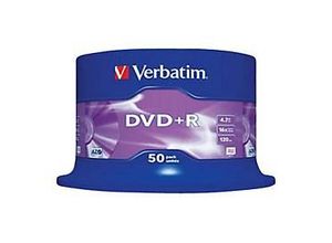 Verbatim - DVD+R x 50 - 4.7 GB - Speichermedium