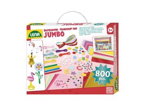 LENA Bastelkoffer Jumbo pink, Faltschachtel