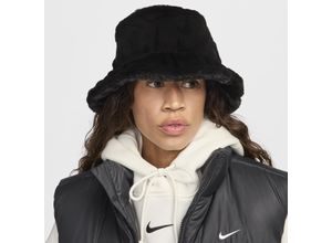 Nike Apex Bucket Hat aus Kunstfell - Schwarz