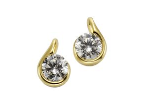 Celesta Gold Ohrring 375/- Gelbgold Zirkonia