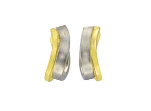 Celesta Gold Ohrring 333/- 2-farbig