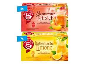 Teekanne Ländertee verschiedene Sorten 50 g, 12er Pack