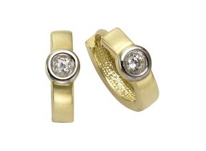 Celesta Gold Ohrring 375/- Gelbgold Zirkonia