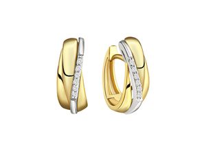 Celesta Gold Ohrring 375/- Gelbgold Weißgold