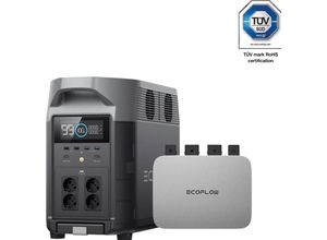 ECOFLOW Delta Pro + Micro Inverter 800W - BUNDLE