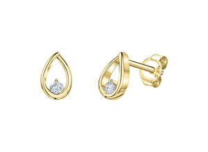 Diamonds by Ellen K. Fascination by Ellen K. Ohrstecker 585/- Gelbgold glanz Zirkonia