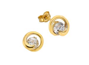 Diamonds by Ellen K. Fascination by Ellen K. Ohrstecker 585/- Gelbgold Zirkonia